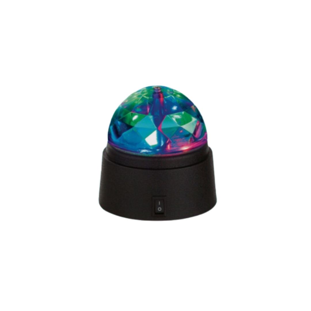 Disko lampe til batteri