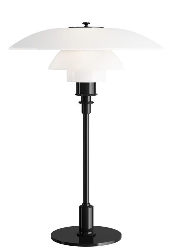 Louis Poulsen PH 3½-2½ Bordlampe Sort Metalliseret