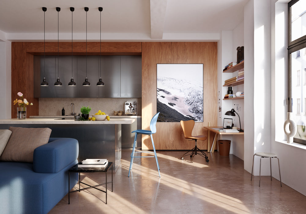 Fritz Hansen - Kaiser Idell Pendel 6722-P Svart -