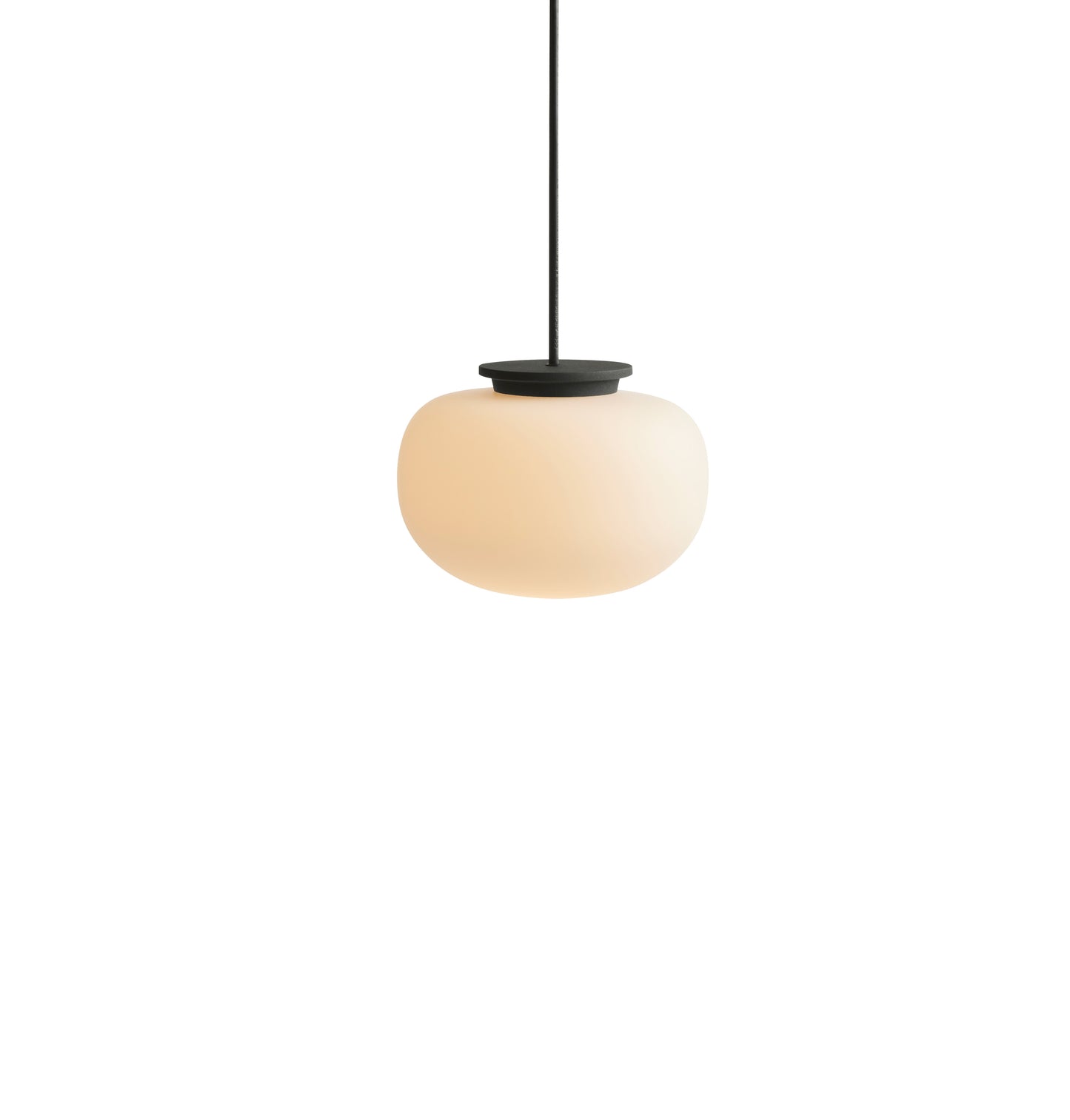 Frandsen Supernate Pendant Ø13,3 Opal White/Black