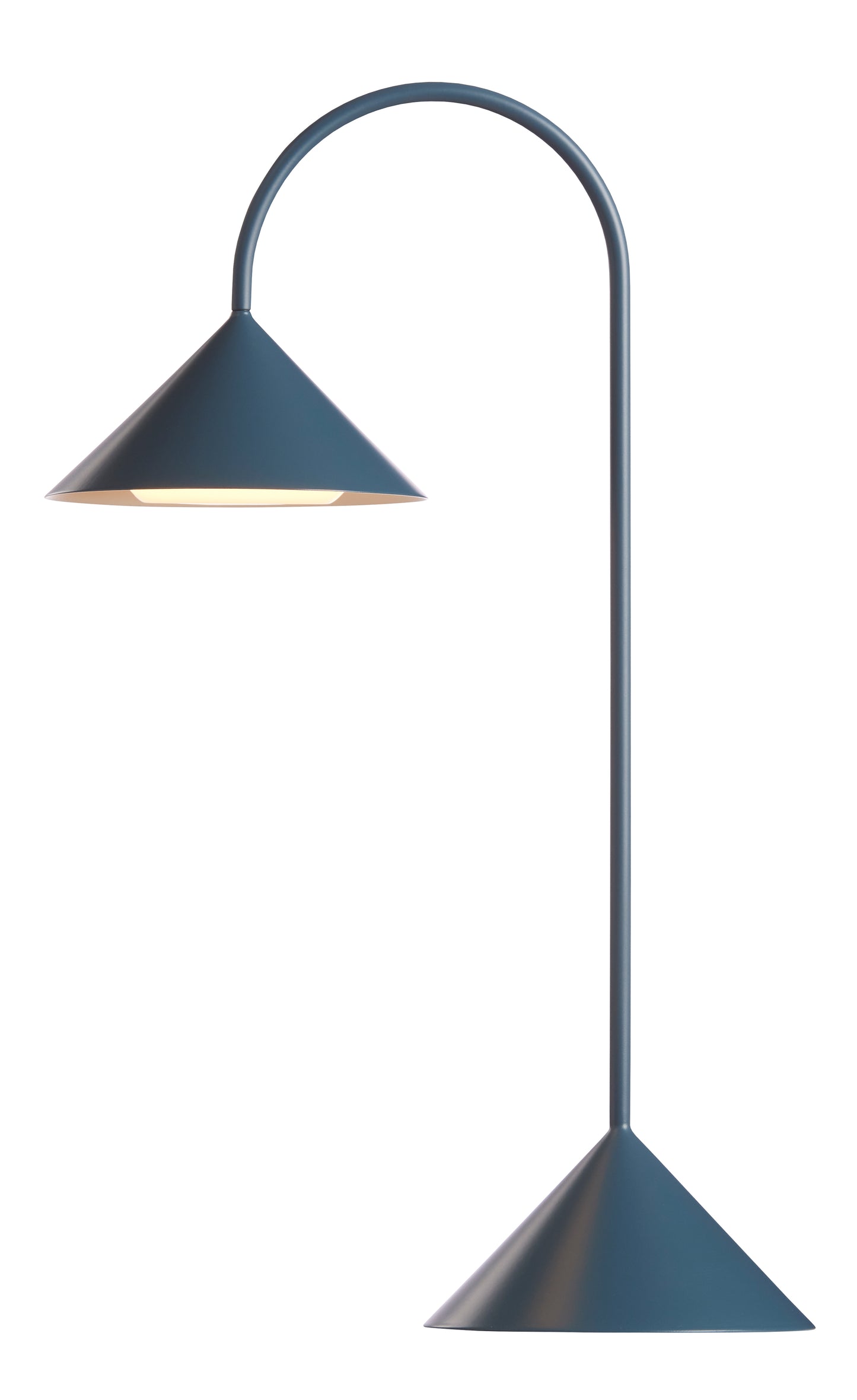 Grasp bordlampen i petroleumsblå