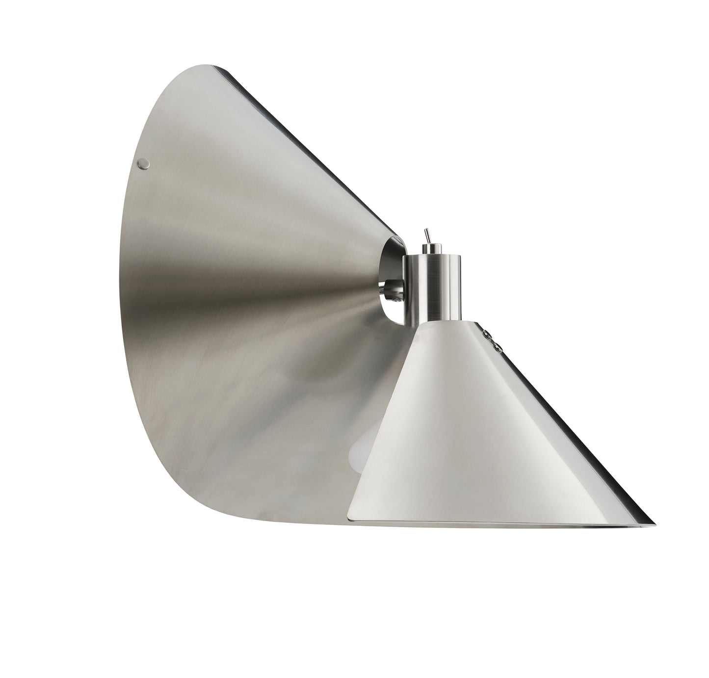 Frandsen Peel væglampe - Brushed Stainless Steel