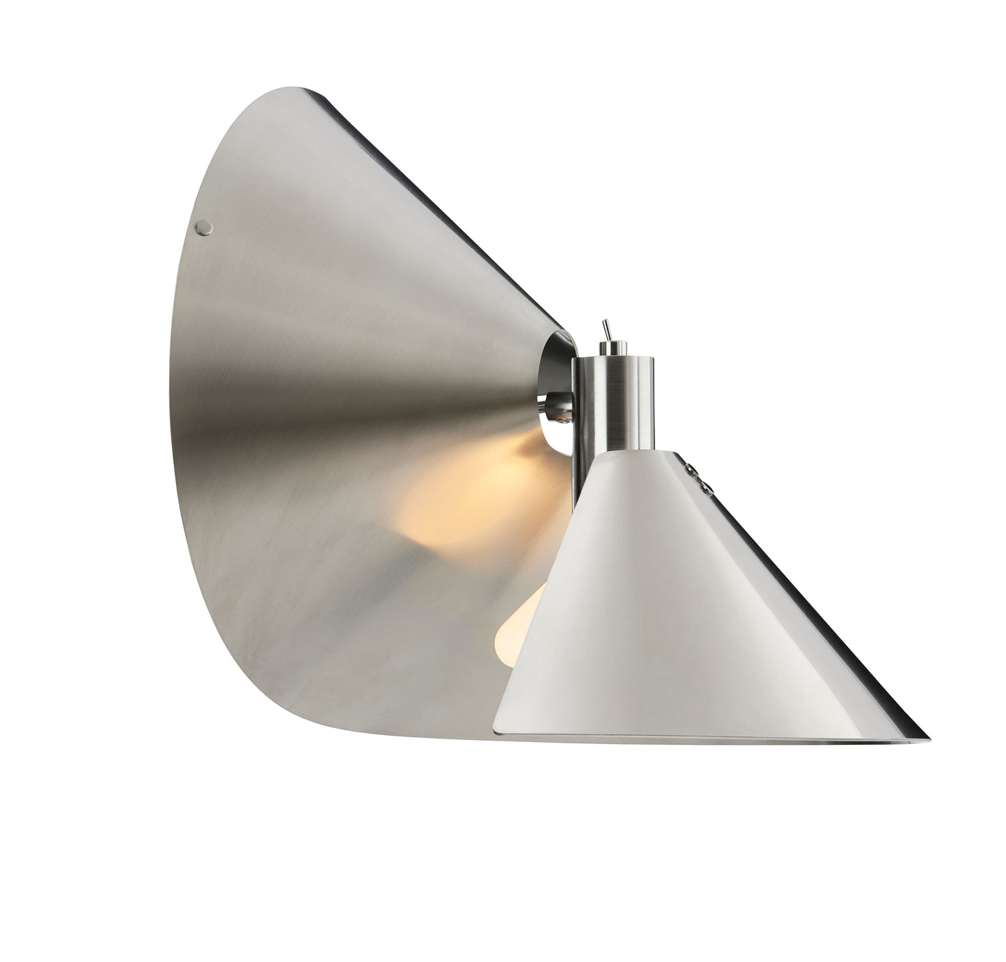 Frandsen Peel væglampe - Brushed Stainless Steel