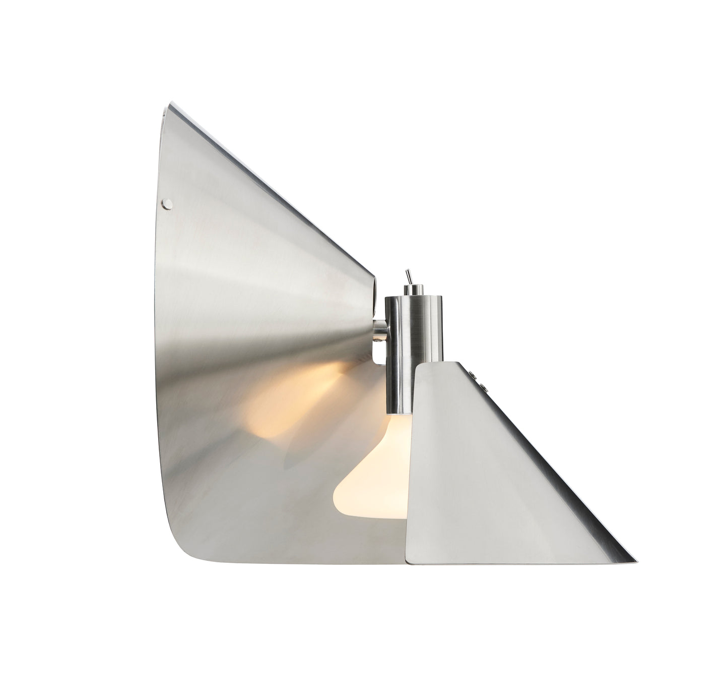 Frandsen Peel væglampe - Brushed Stainless Steel