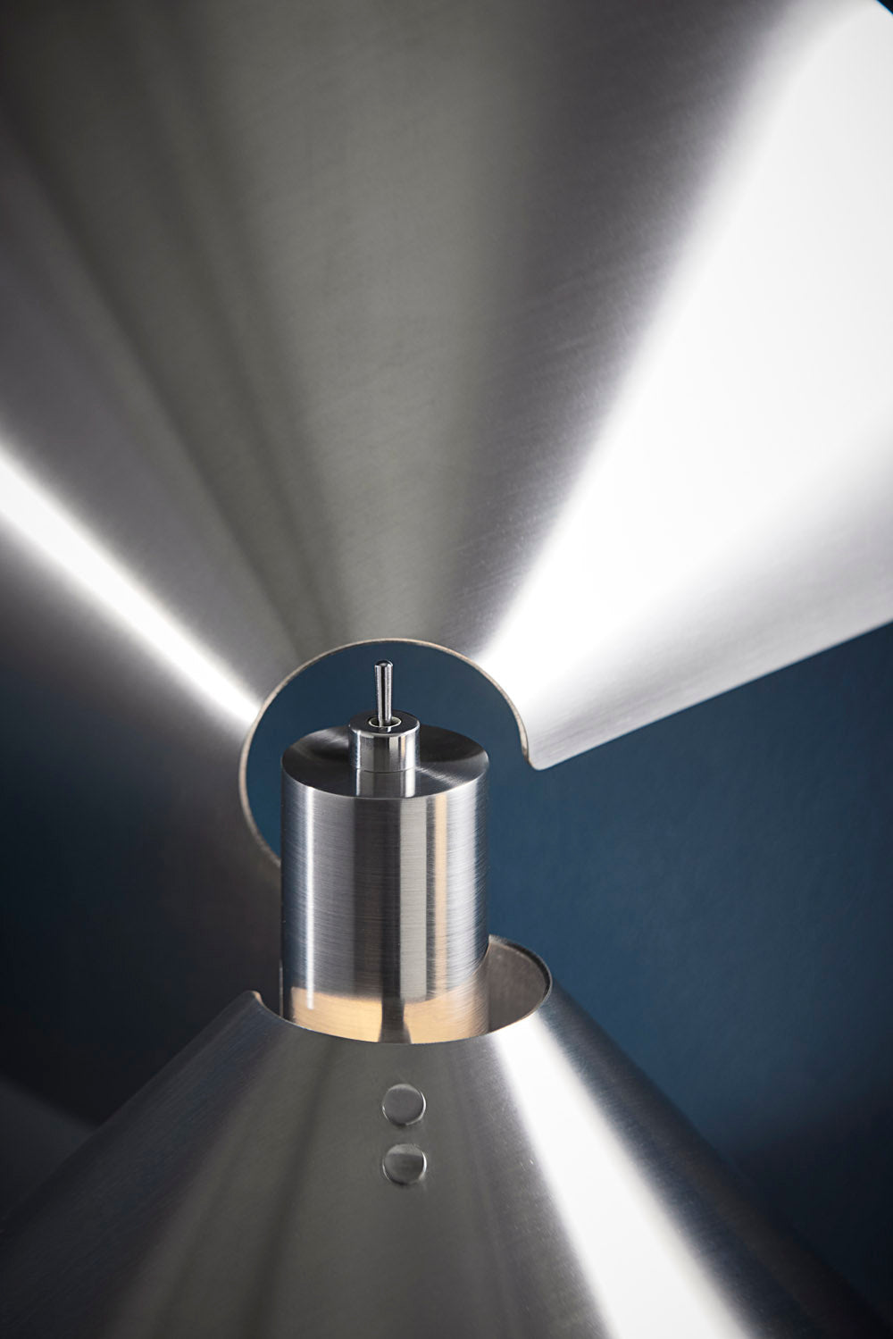 Frandsen Peel væglampe - Brushed Stainless Steel