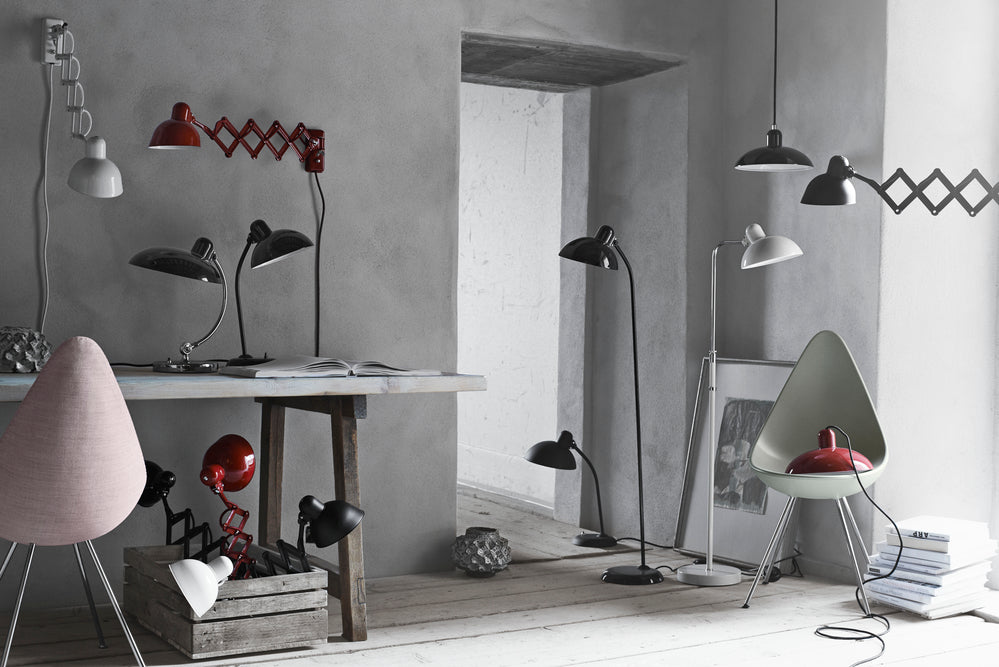 Fritz Hansen - Kaiser Idell Vägglampa 6718W Glanssvart