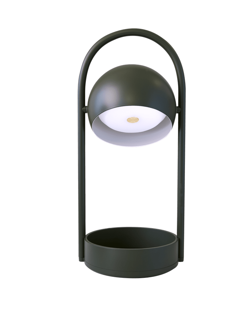 Frandsen Ball Genopladelig bordlampe - Olivengrøn
