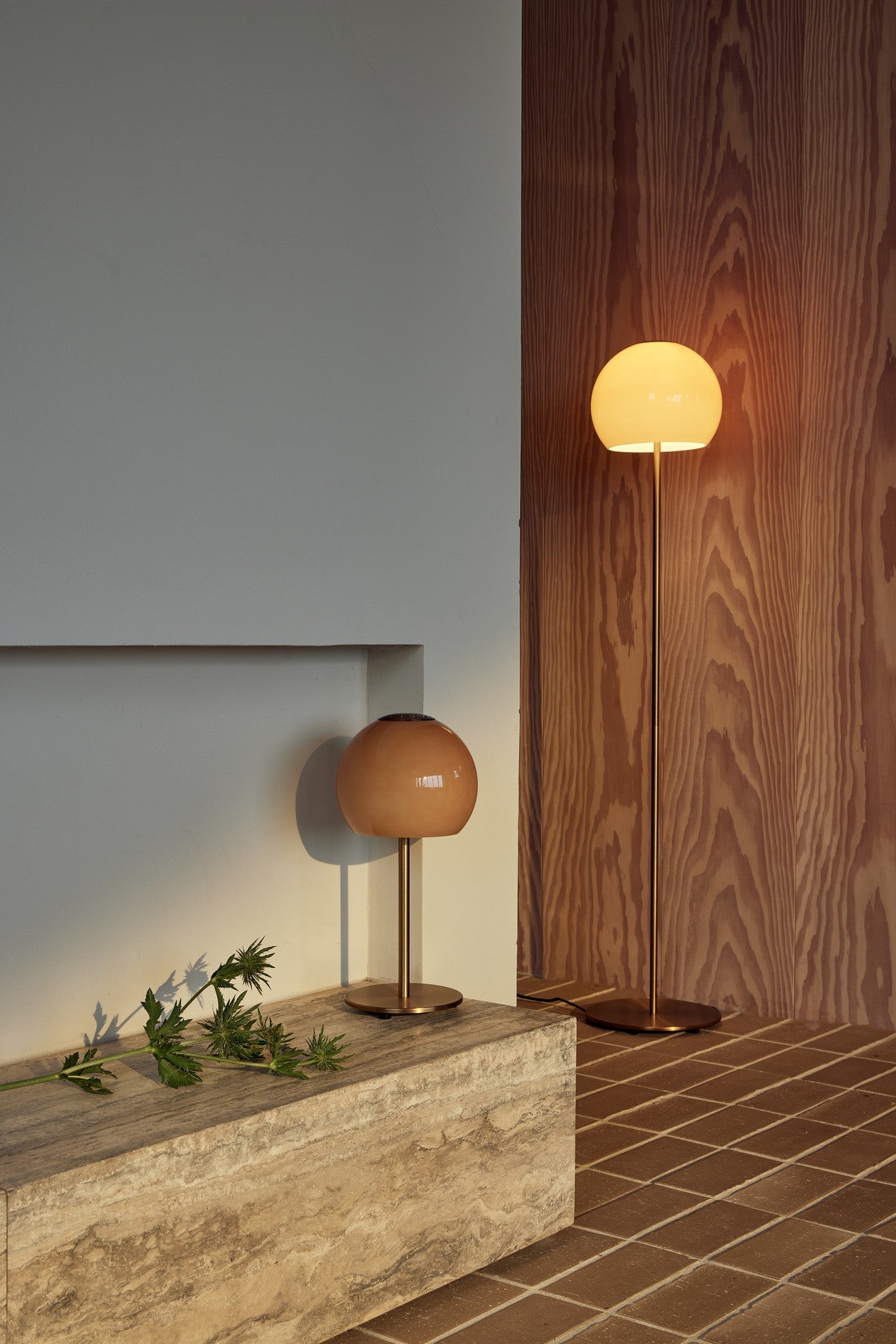 Frandsen Ball Bordlampe Ø18 - Amber