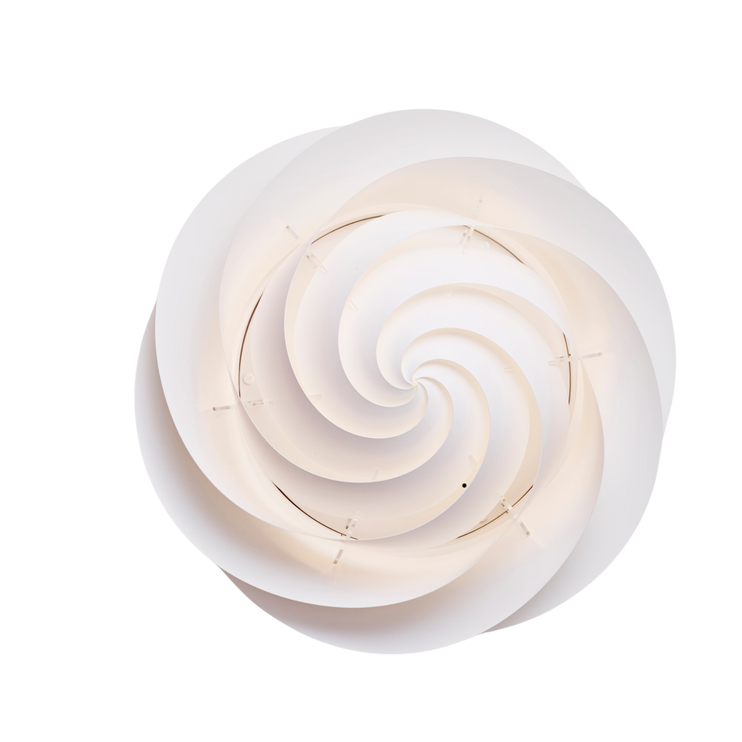 Le Klint Ceiling/wall, SWIRL, medium, white, Dia: 60cm