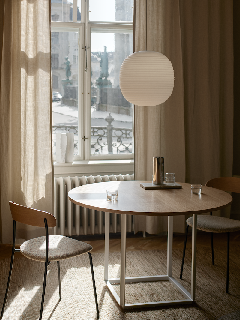 New Works Lantern Pendel Ø40 - Hvid/Opal Glas