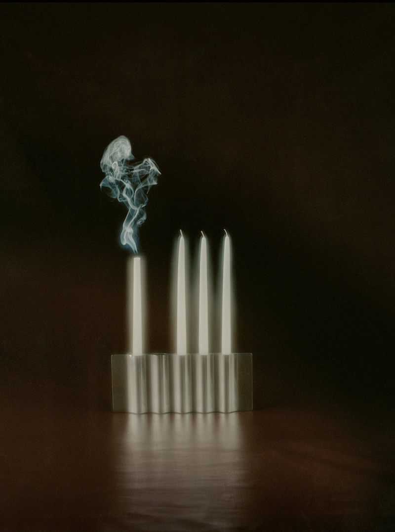 New Works Ripply Candle Holder