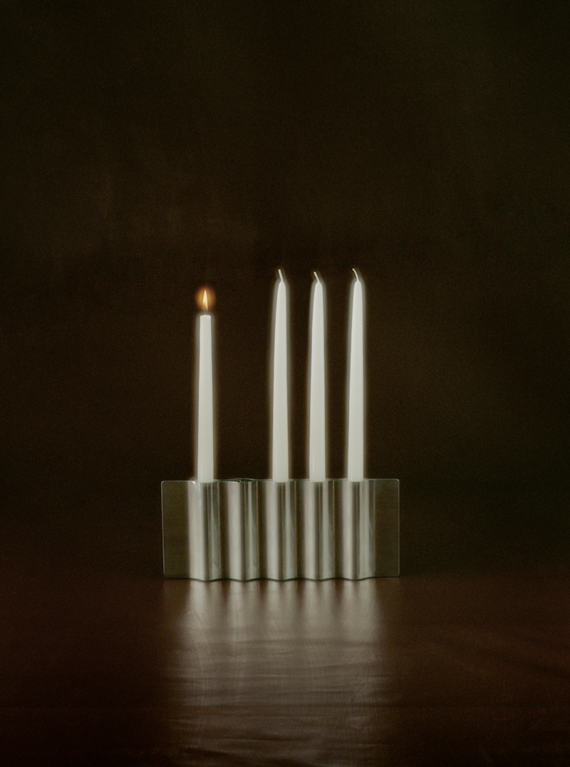 New Works Ripply Candle Holder