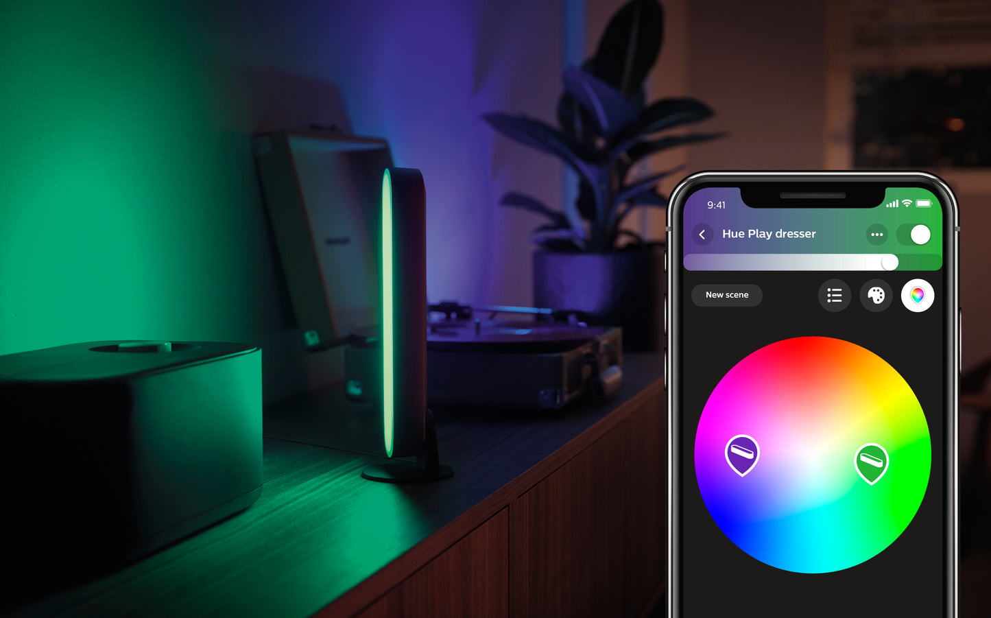 Philips Hue - Hue play udvidelsespakke sort