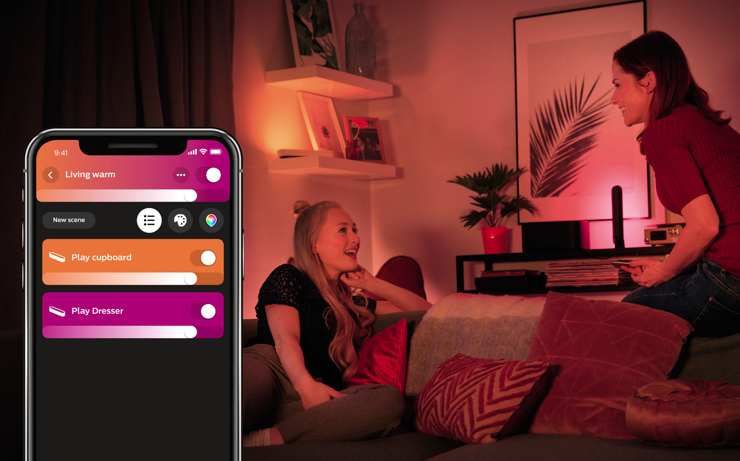 Philips Hue - Hue play udvidelsespakke sort