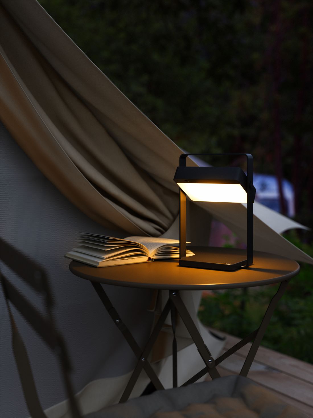 Nordlux Saulio Solcelle Batterilampe Sort