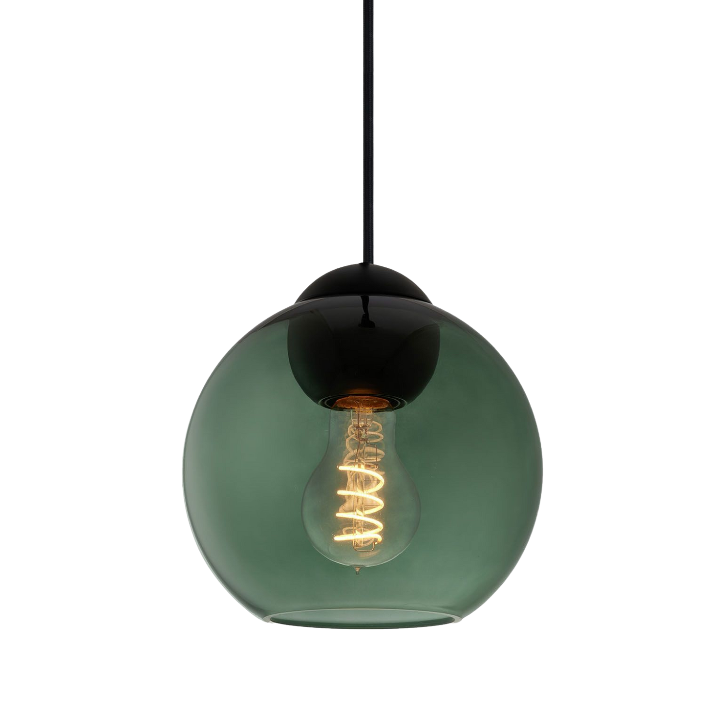 Halo Design Bubbles Pendel Ø18 - Grön/Matt Svart