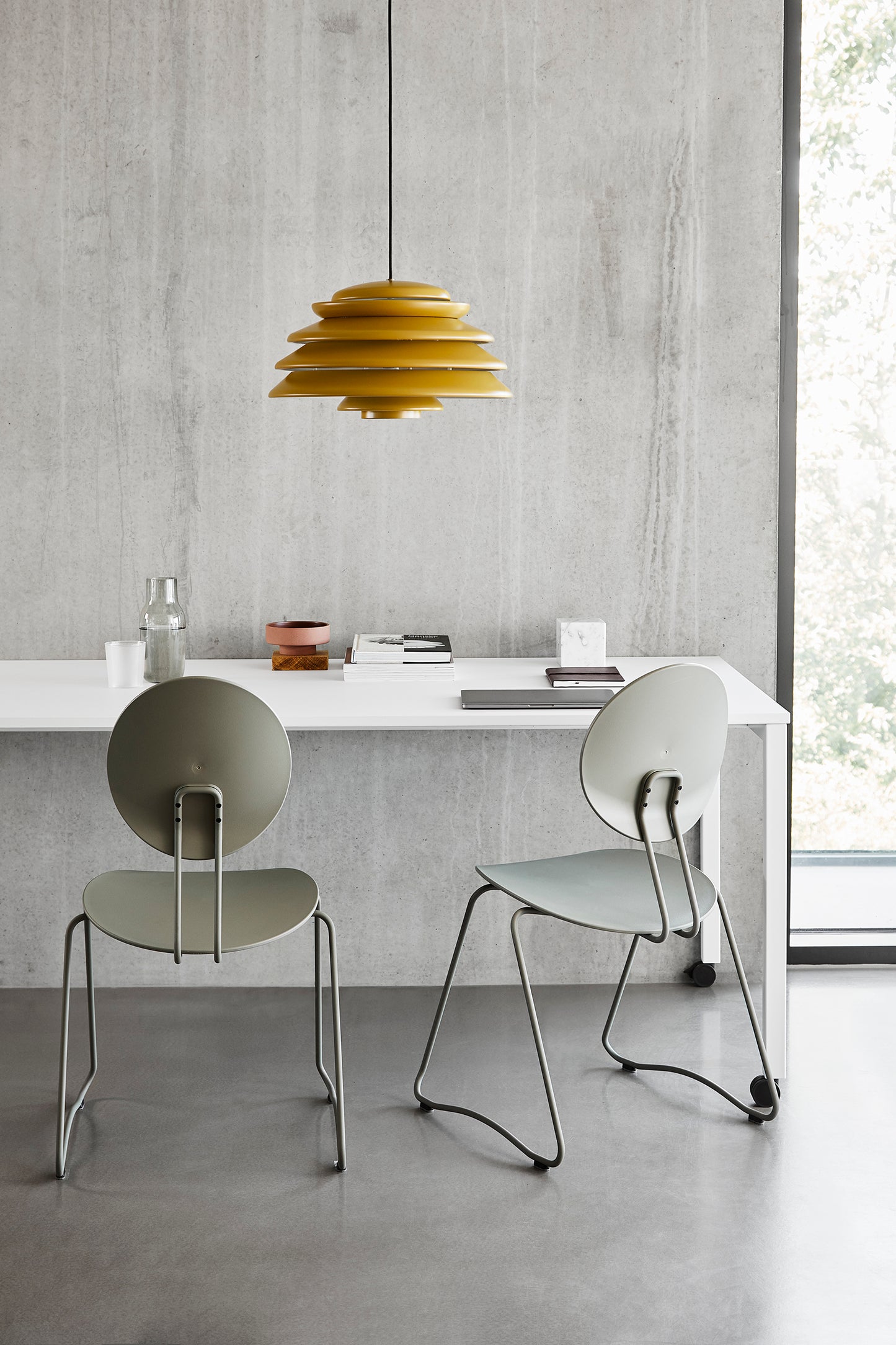 Verpan Hive Pendant Yellow EU