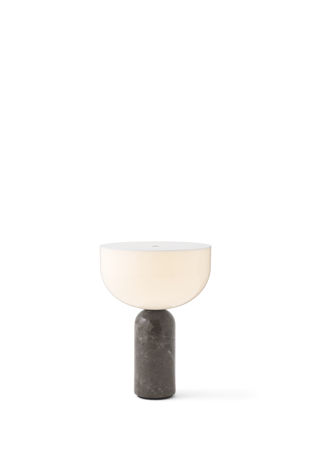 New Works Kizu Genopladelig Bordlampe - Gris Du Marais Marmor