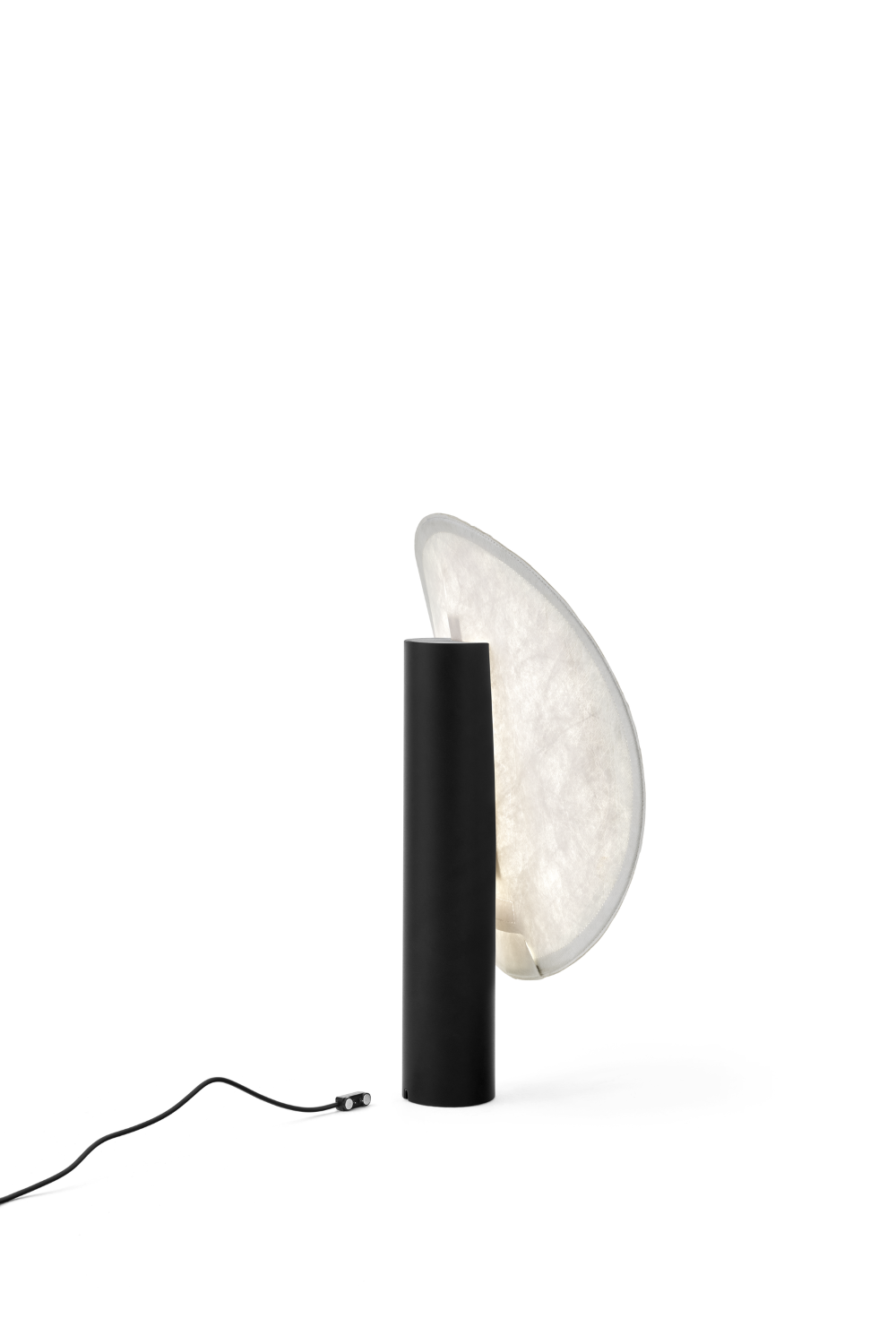 New Works Tense Genopladelig Bordlampe - Sort