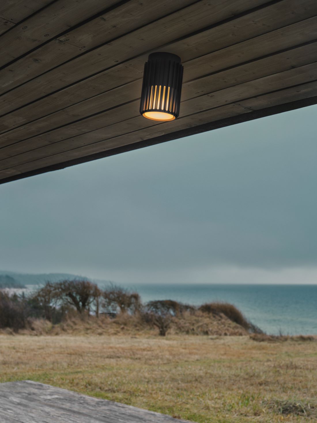 Nordlux Aludra Loftlampe Seaside sort i udhæng
