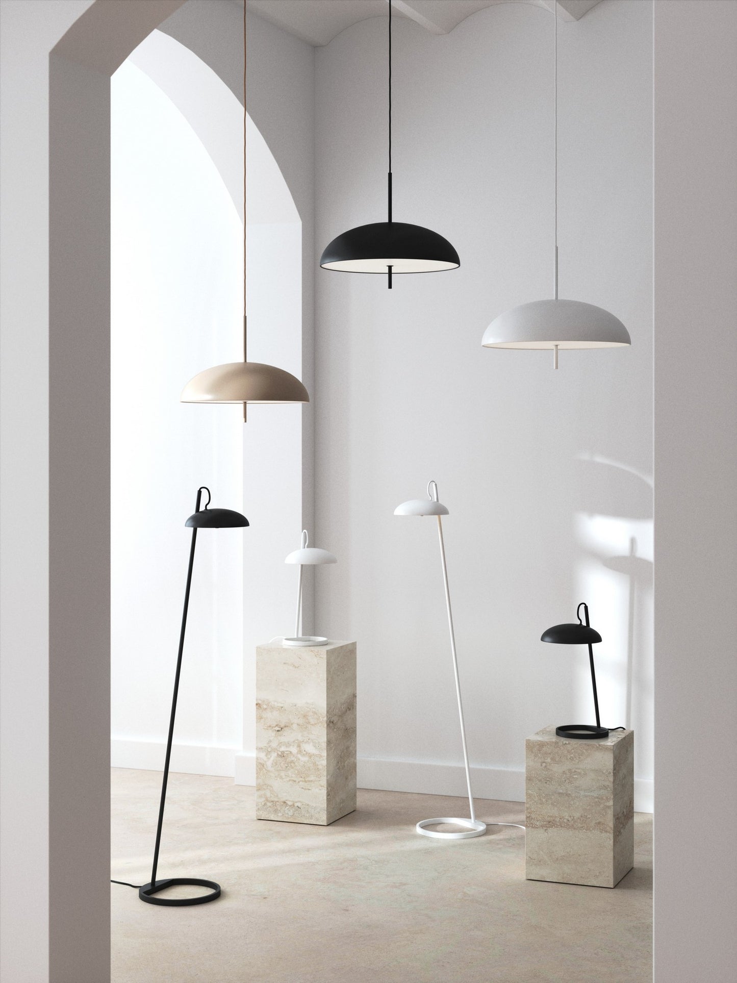 DFTP Versale Pendel - Beige 2x e27