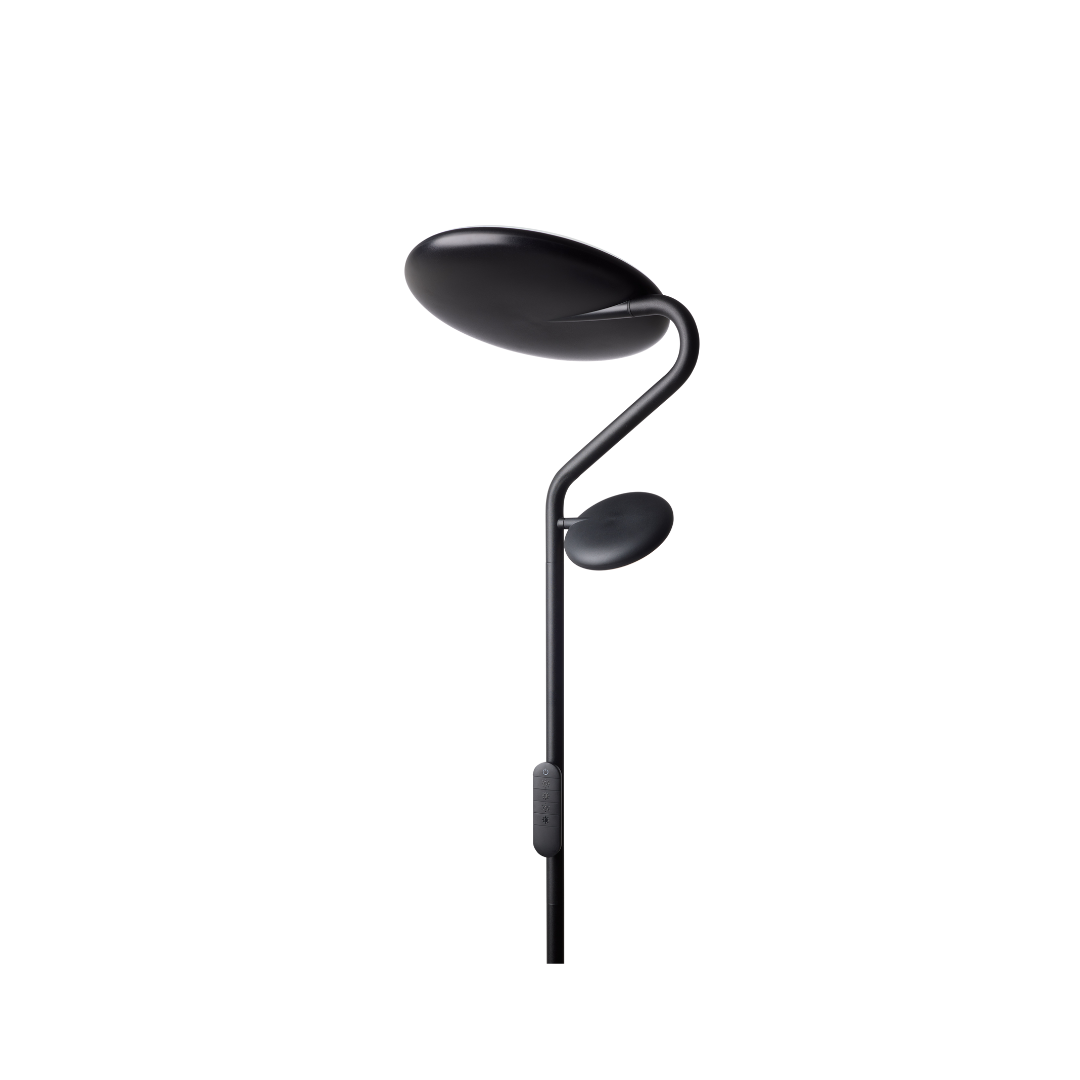 Halo Design Slim Uplight Floor Lamp - Sort