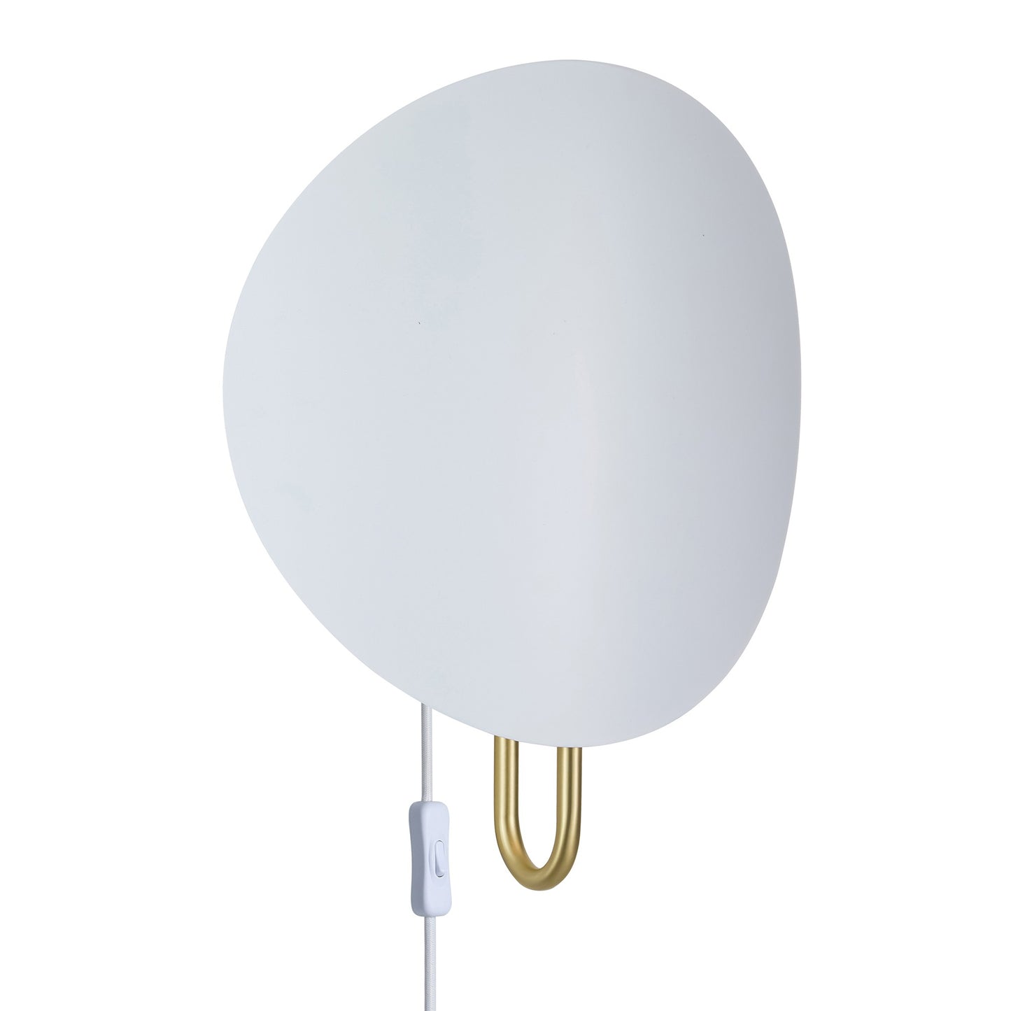 Design for the people Spargo væglampe - Hvid/messing