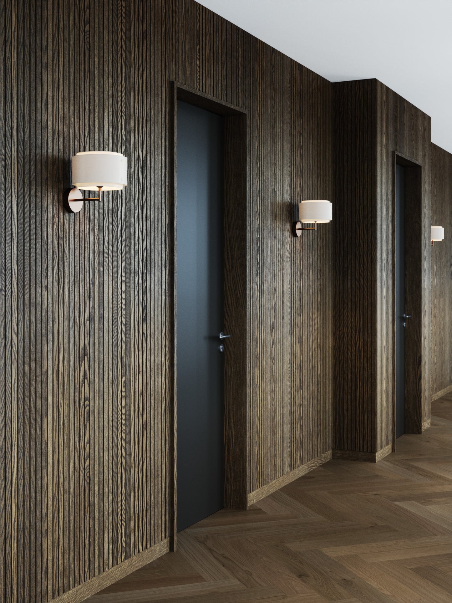 DFTP Takai - Vägglampa - Beige Vägglampa - Design för folket