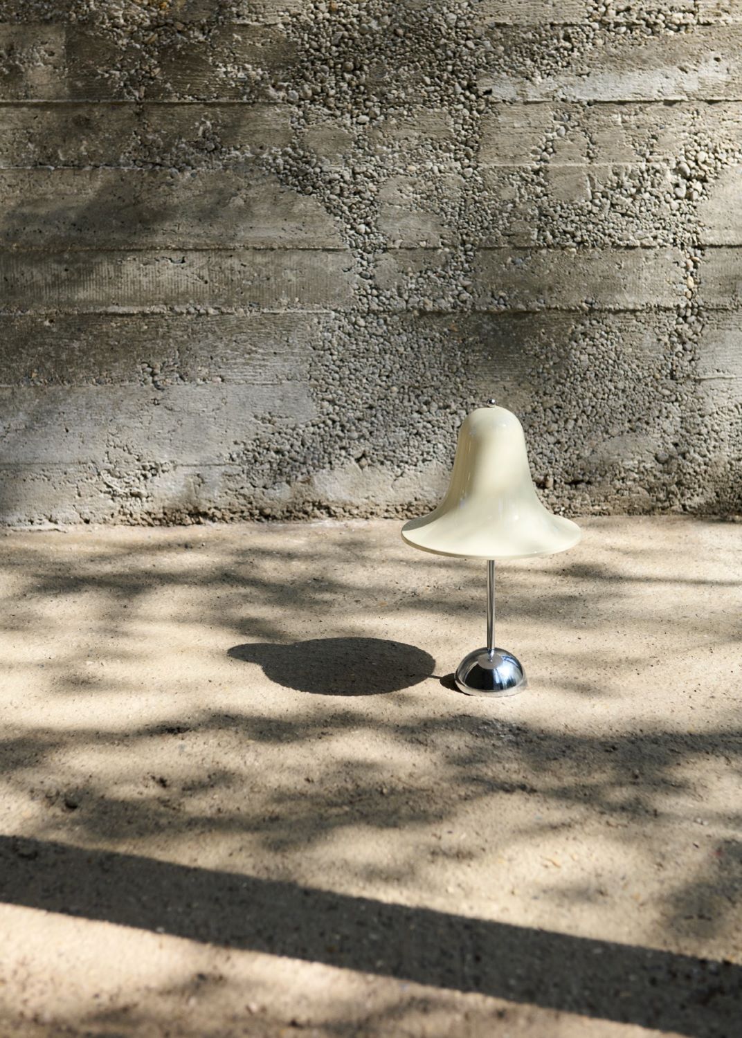 Verpan Pantop Genopladelig Bordlampe - Creme Hvid