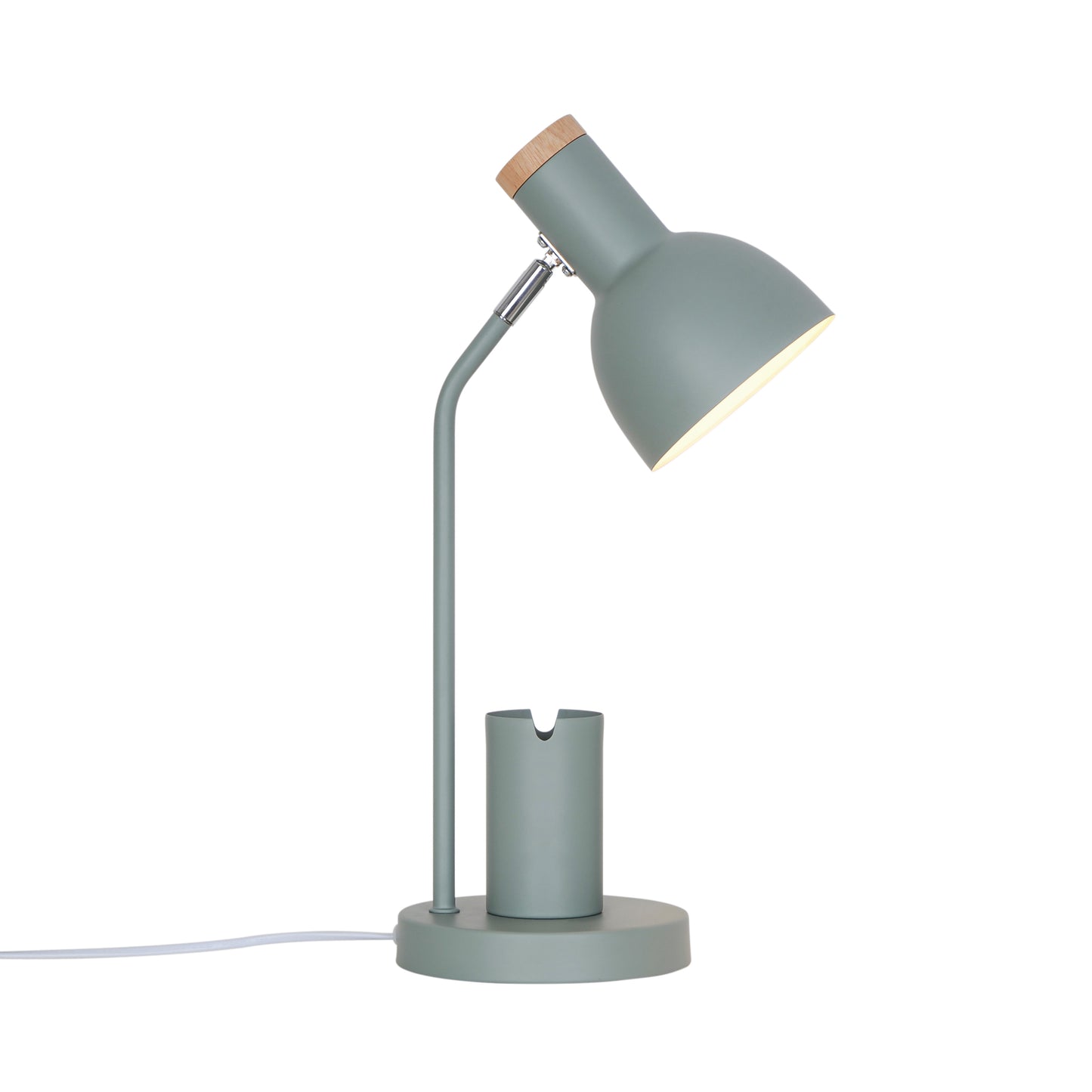 Nordlux Devone, Bordlampe, Støvet grøn