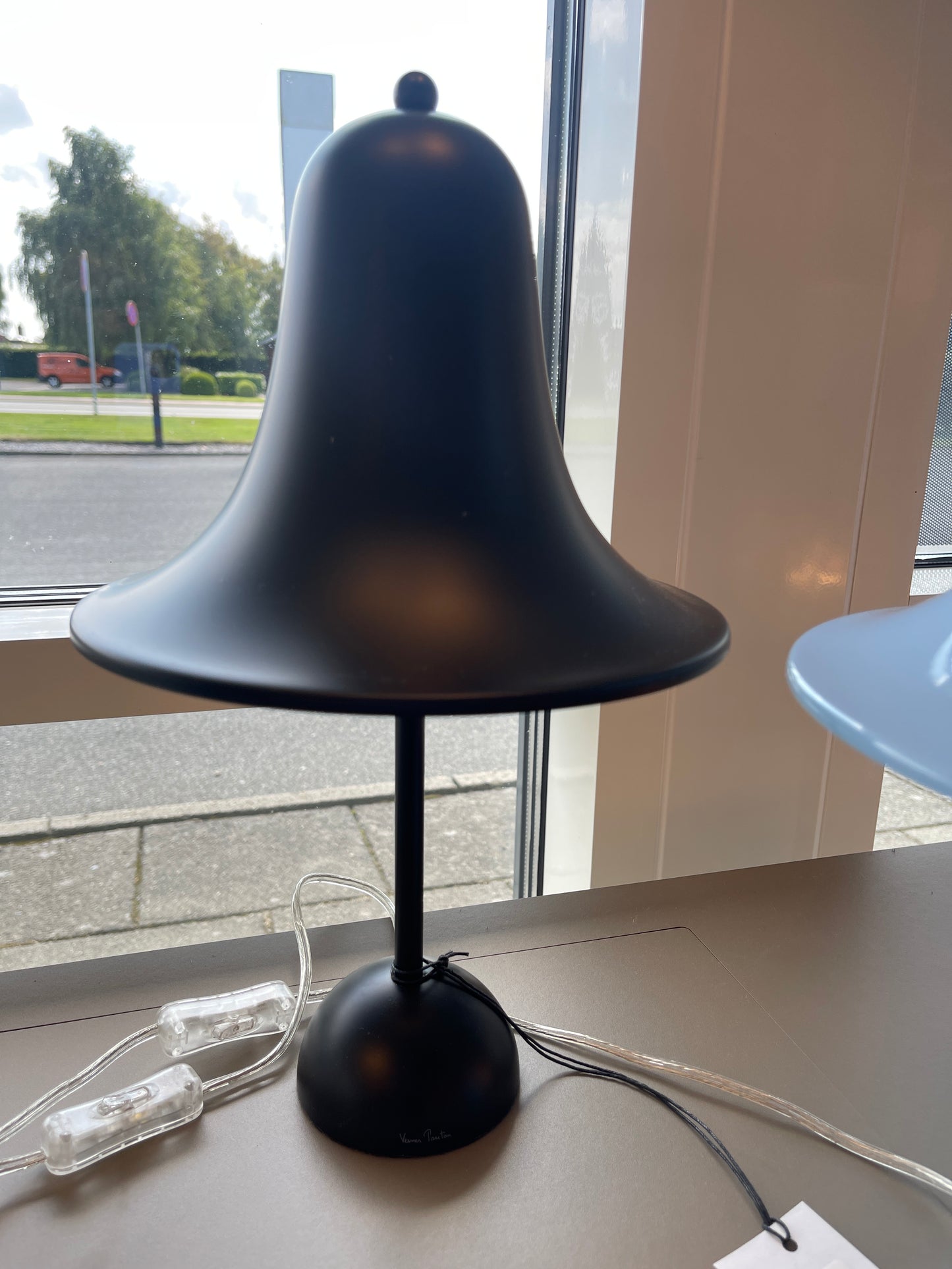 Verpan Pantop Bordlampe - Mat sort