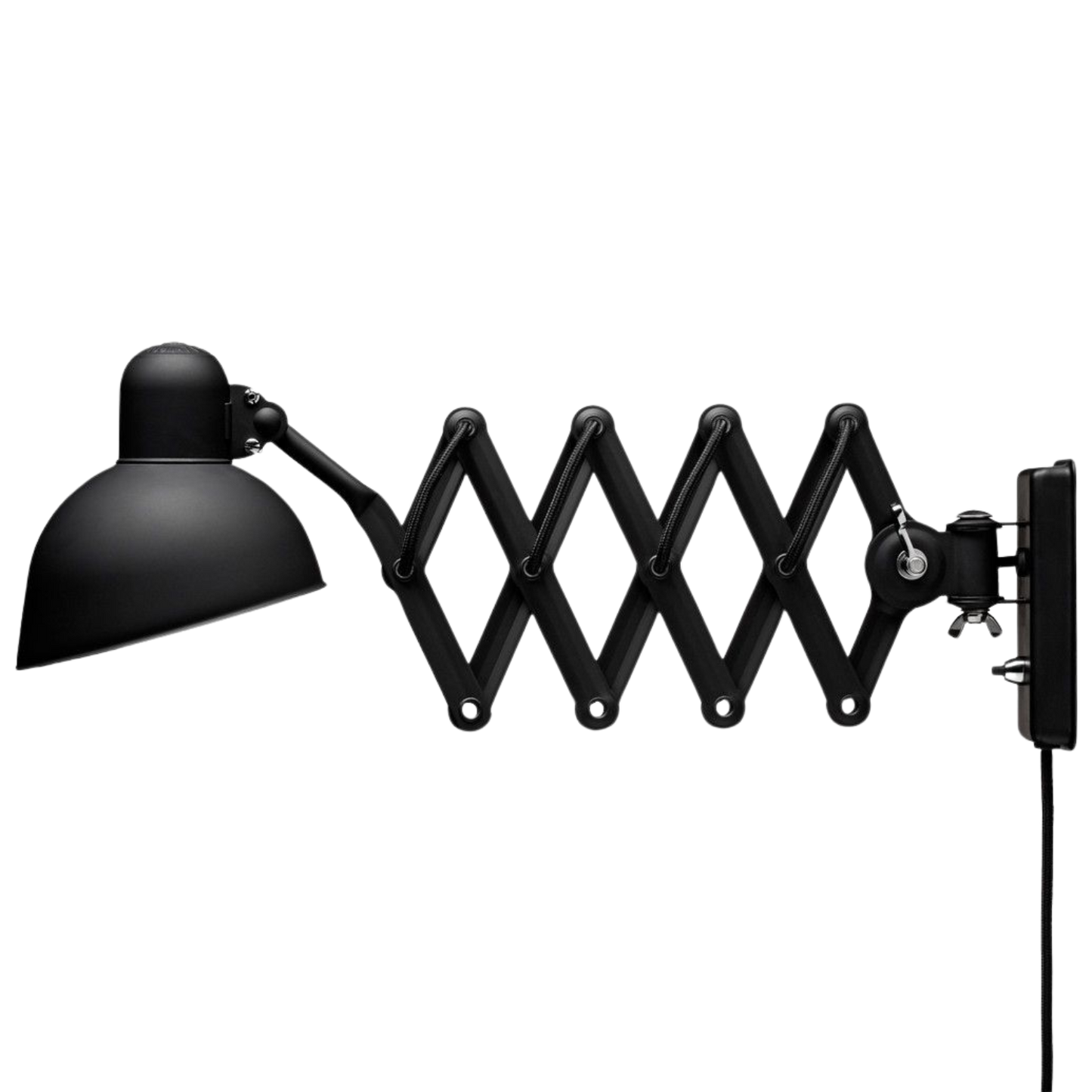 Fritz Hansen - Kaiser Idell Vägglampa 6718W Matt Svart -