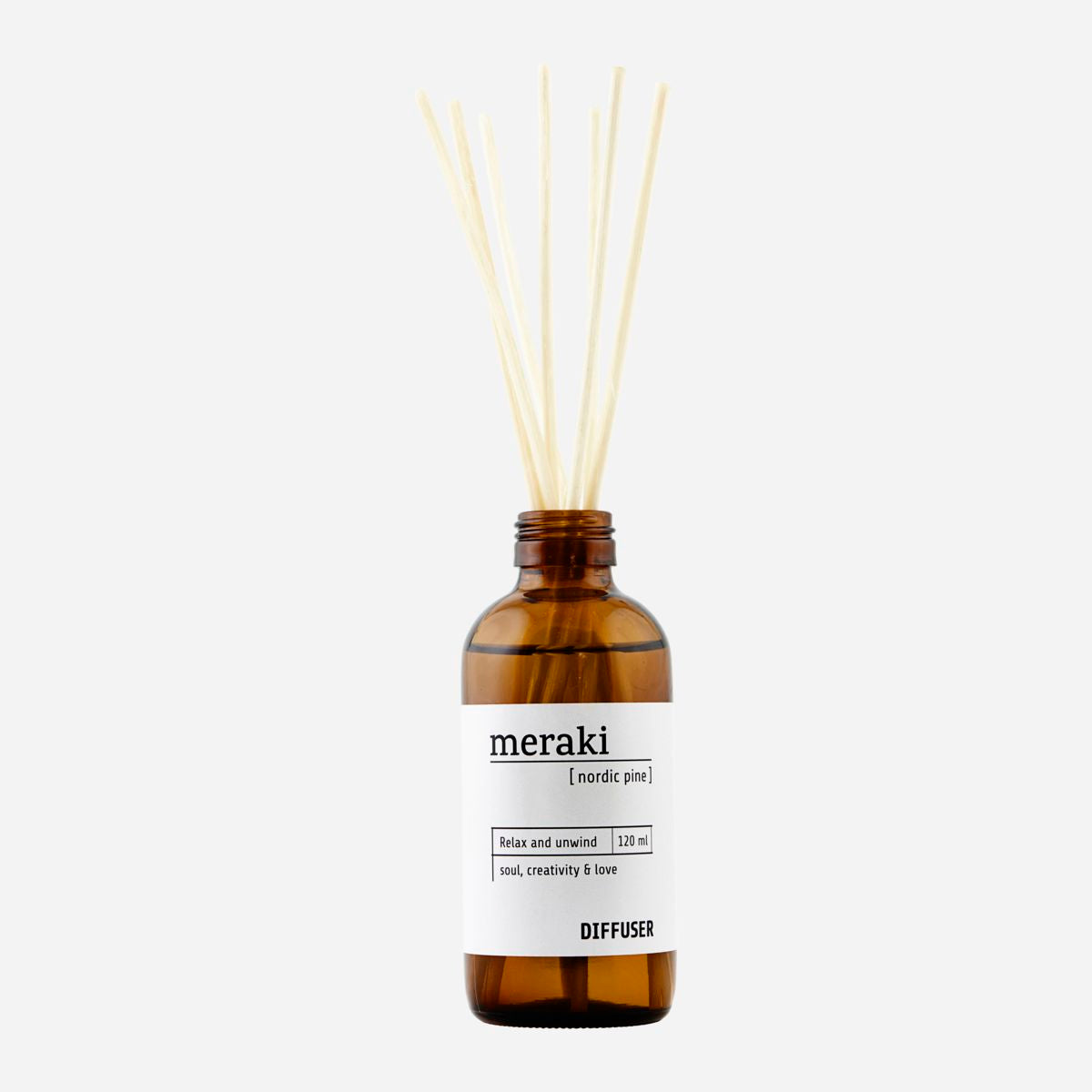 Meraki Doftfräschare. 7 pinnar, nordisk furu