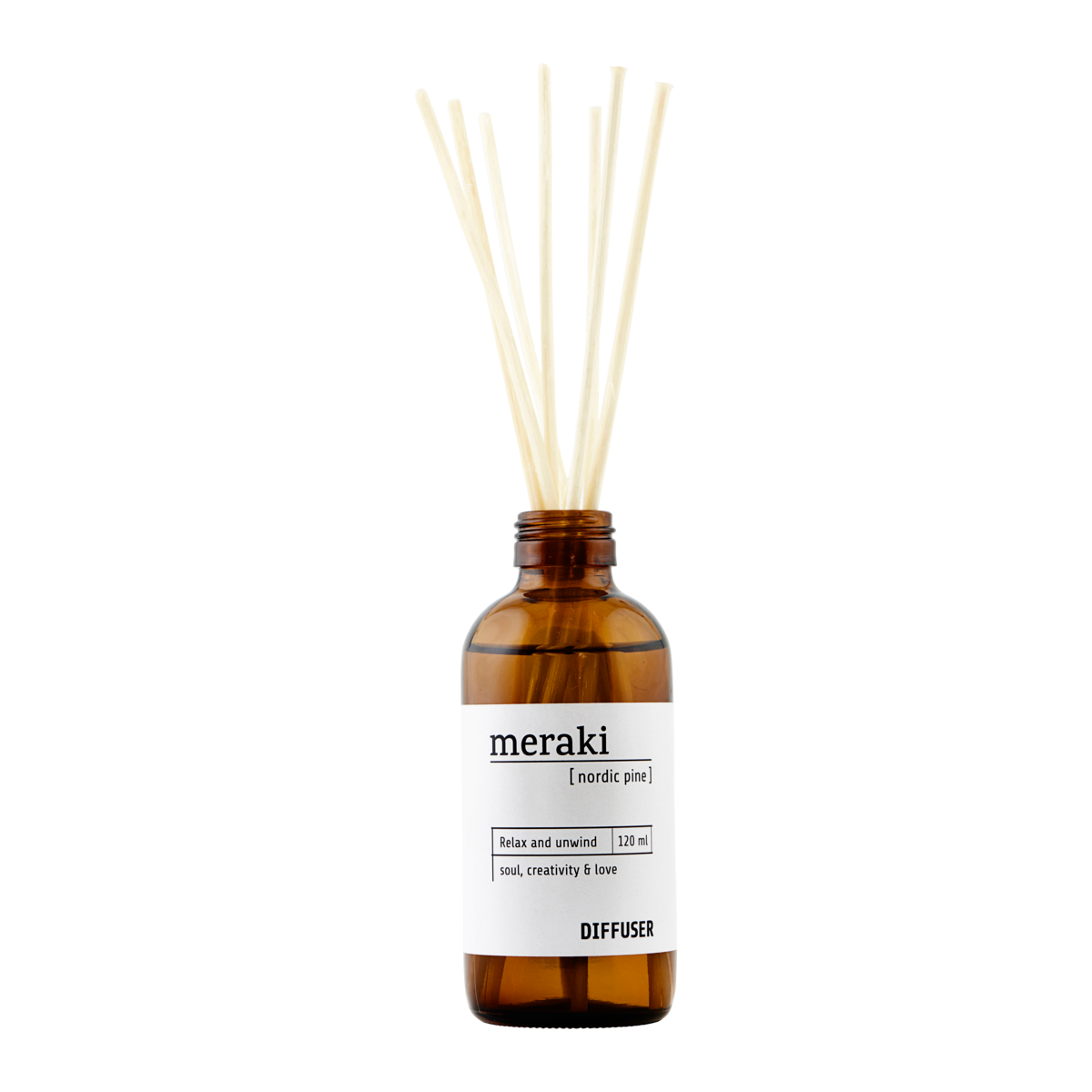 Meraki Doftfräschare. 7 pinnar, nordisk furu