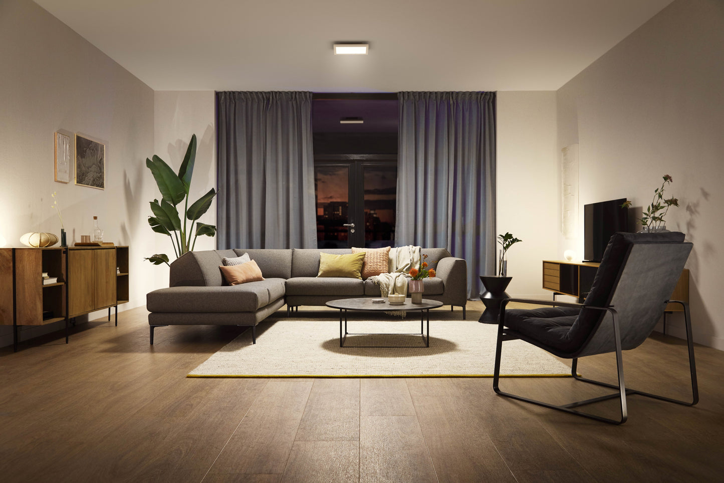 Philips Hue Aurelle Hue Taklampa Fyrkantig - Liten 30*30