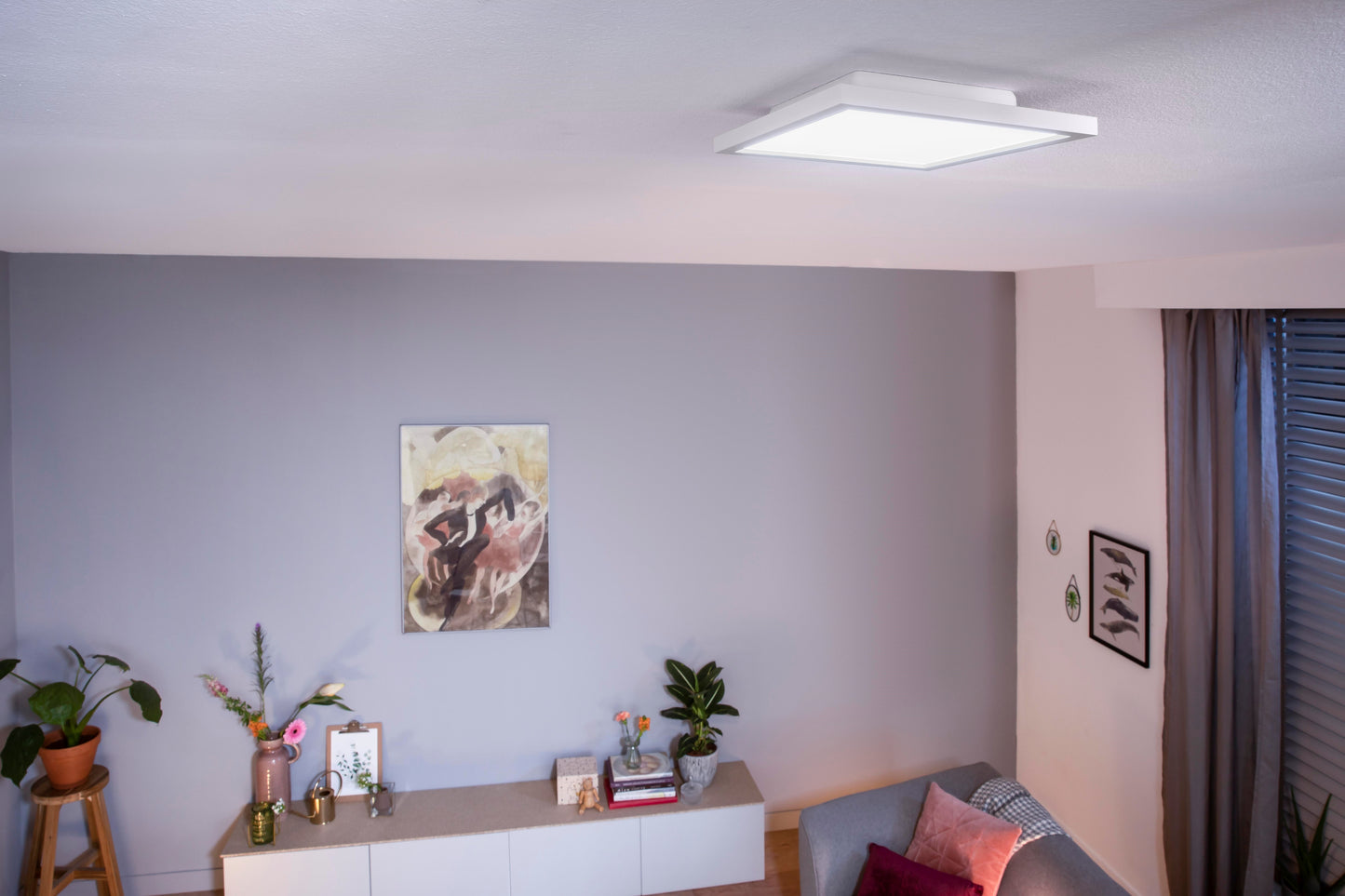 Philips Hue Aurelle Hue Loftlampe Kvadratisk - Lille 30*30