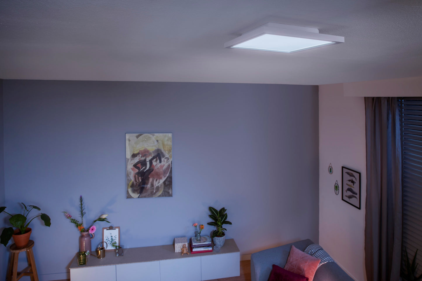 Philips Hue Aurelle Hue Loftlampe Kvadratisk - Lille 30*30