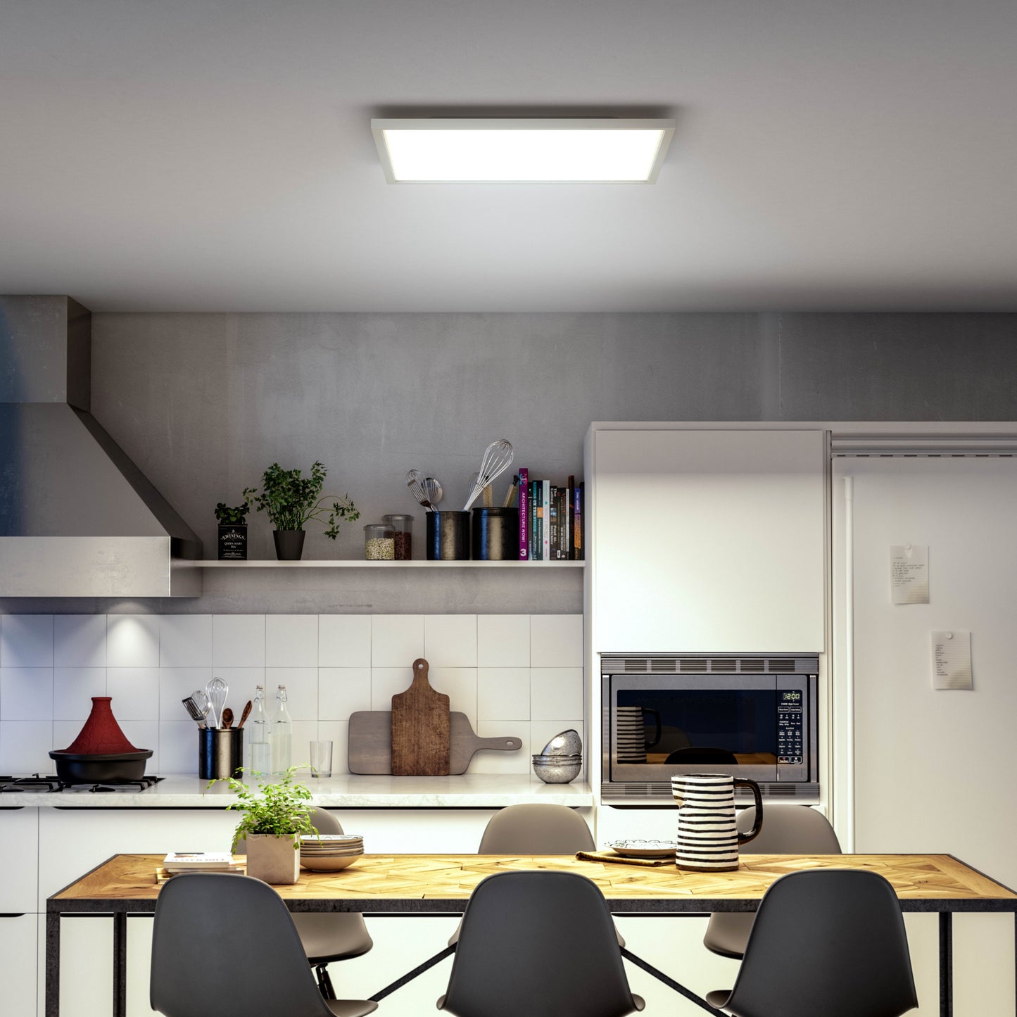 Philips Hue Aurelle Hue Taklampa Square Large 60*60