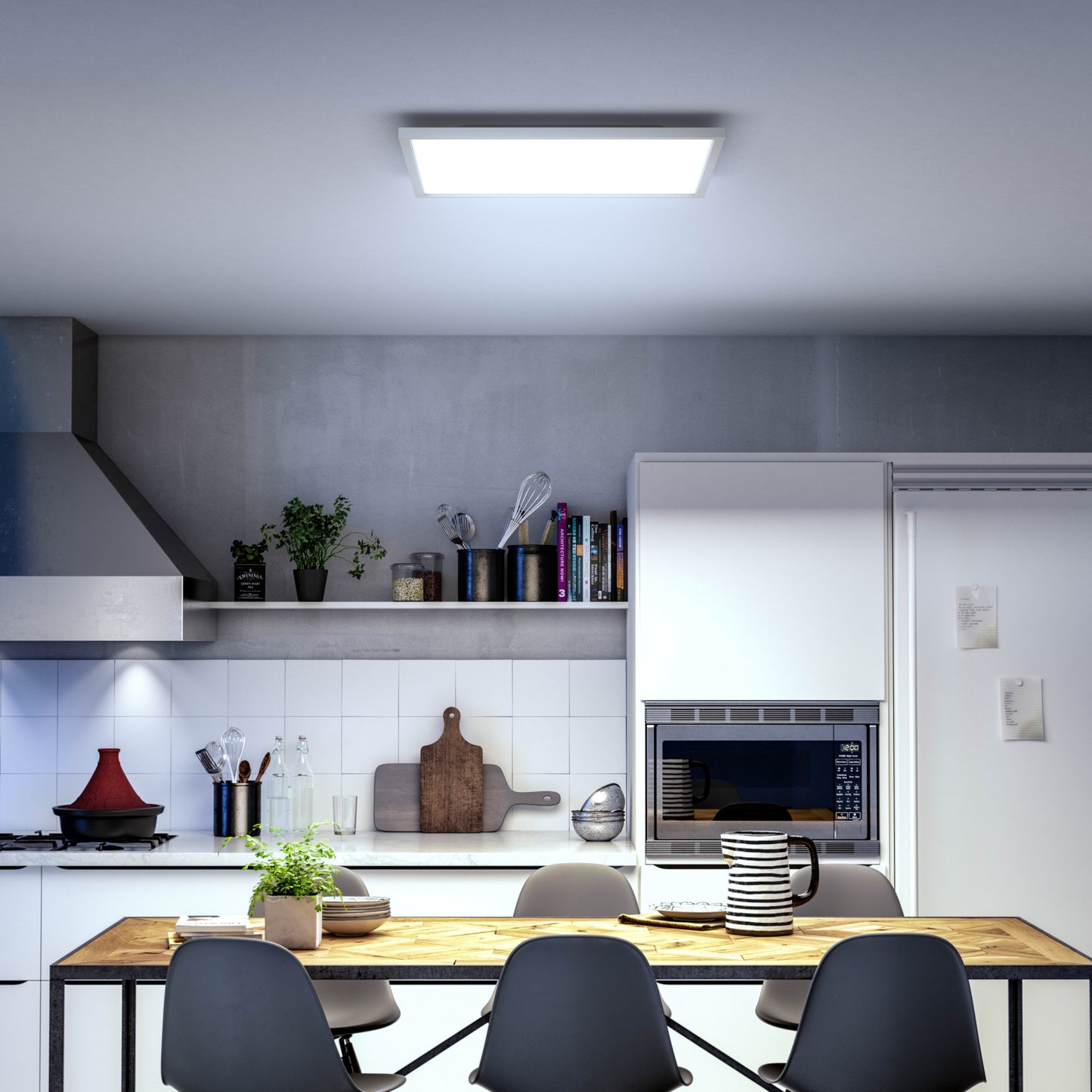 Philips Hue Aurelle Hue Taklampa Square Large 60*60