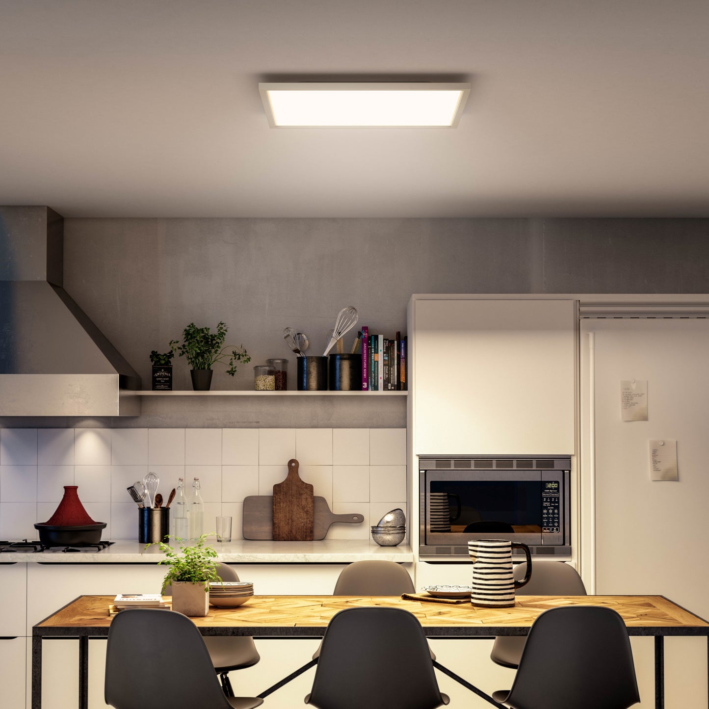 Philips Hue Aurelle Hue Taklampa Square Large 60*60