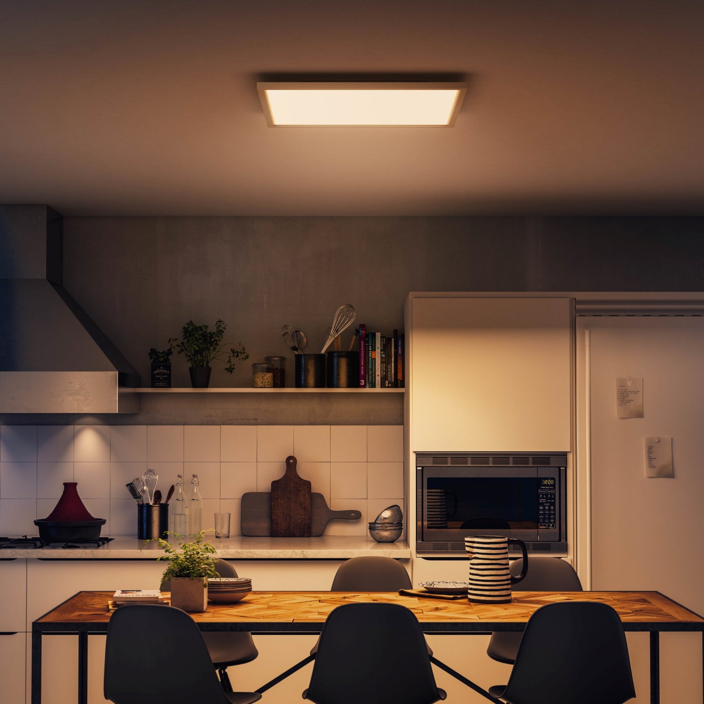 Philips Hue Aurelle Hue Loftlampe Kvadratisk Stor 60*60