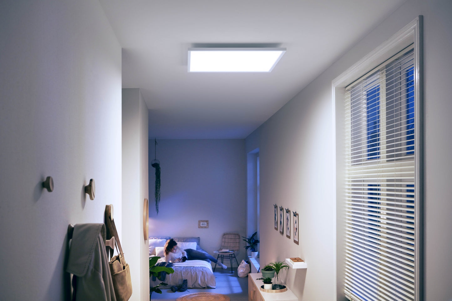 Philips Hue Aurelle Hue Loftlampe Kvadratisk Stor 60*60