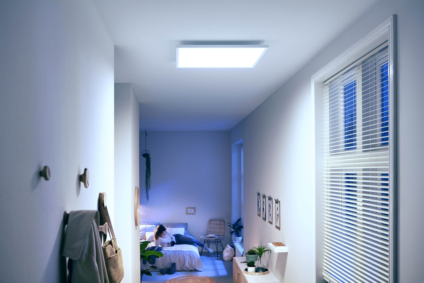 Philips Hue Aurelle Hue Loftlampe Kvadratisk Stor 60*60