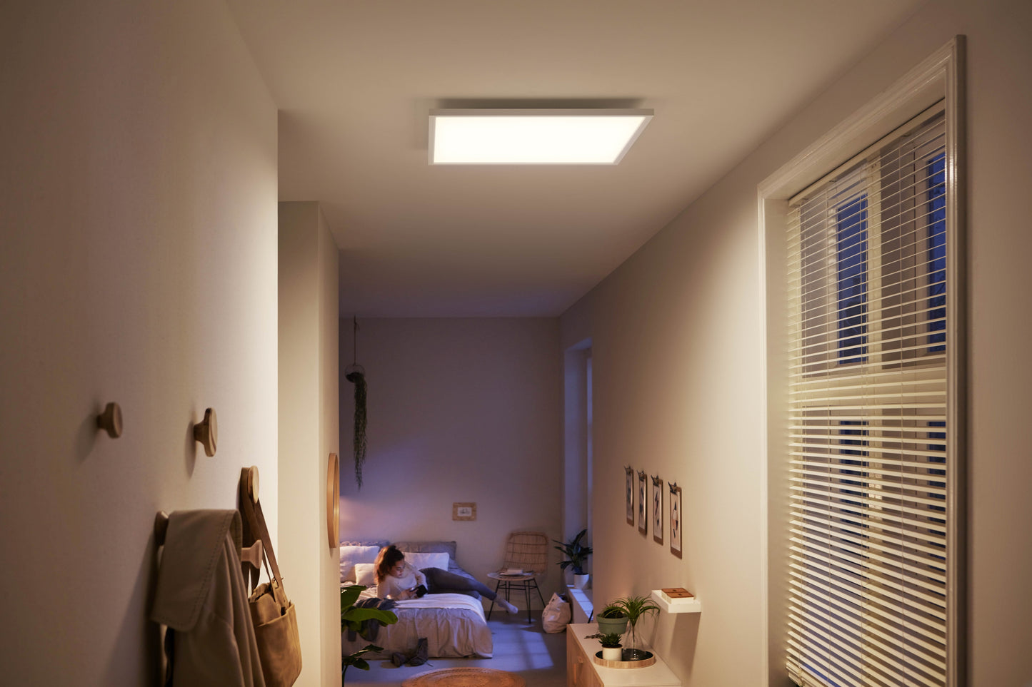 Philips Hue Aurelle Hue Loftlampe Kvadratisk Stor 60*60