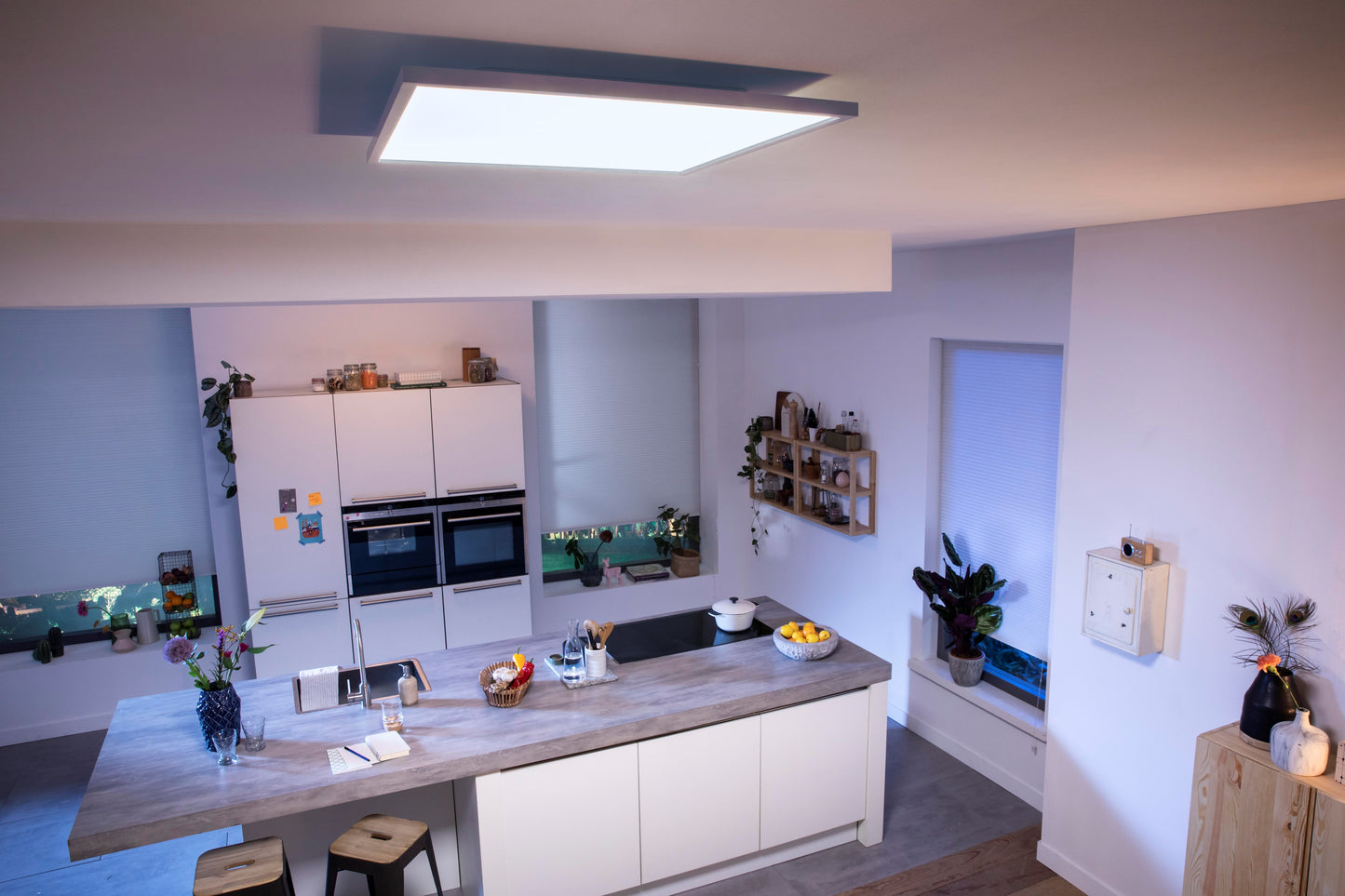 Philips Hue Aurelle Hue Loftlampe Kvadratisk Stor 60*60