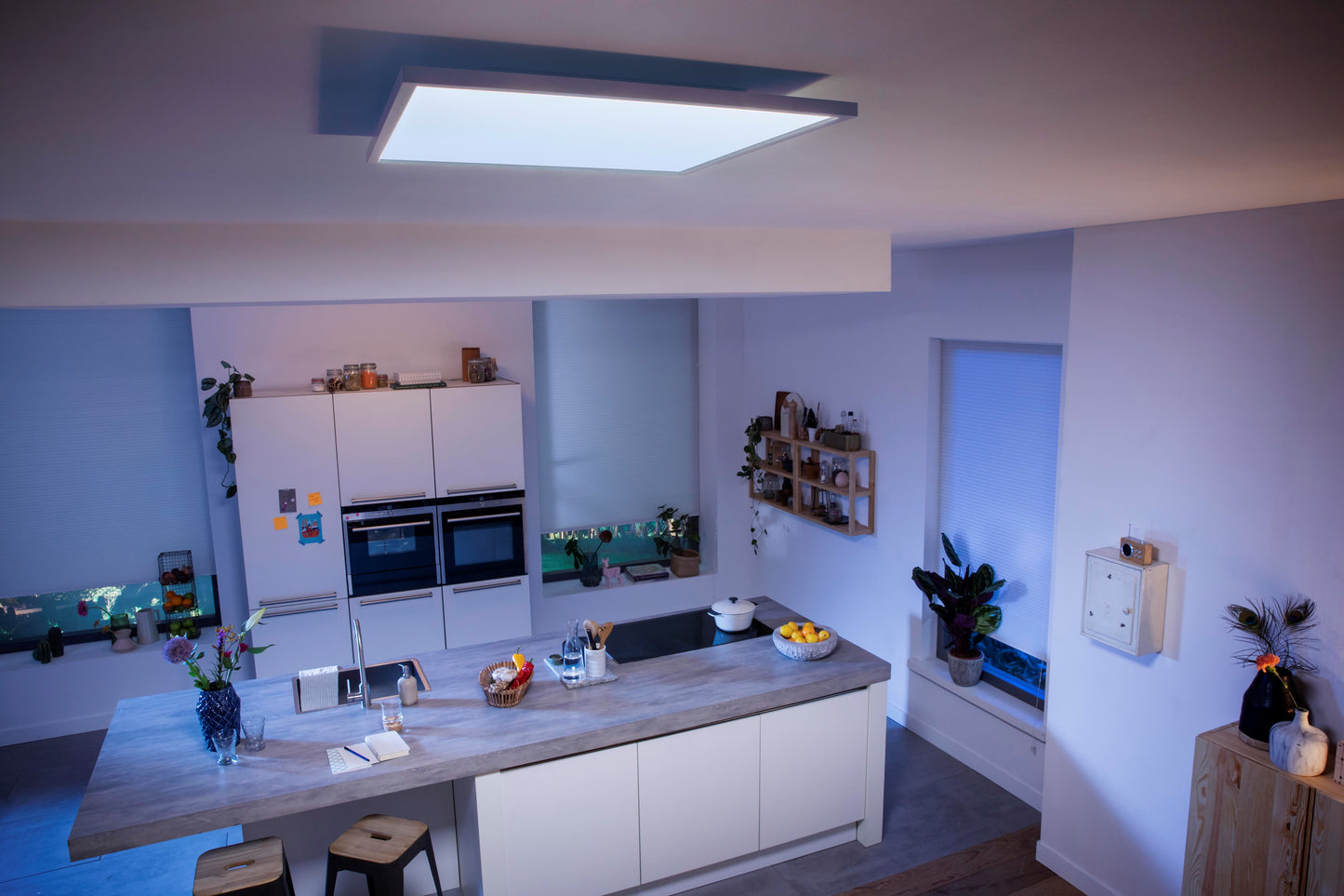 Philips Hue Aurelle Hue Loftlampe Kvadratisk Stor 60*60