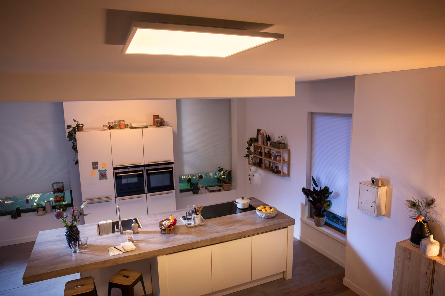 Philips Hue Aurelle Hue Loftlampe Kvadratisk Stor 60*60