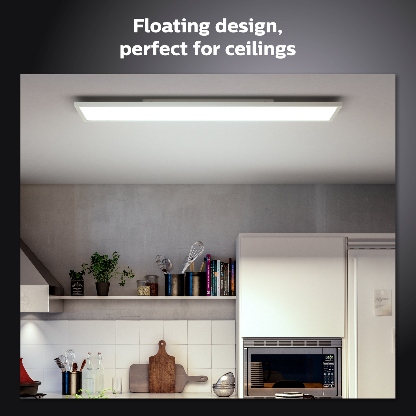 Philips Hue Aurelle Hue Loftlampe Rektangulært 30*120