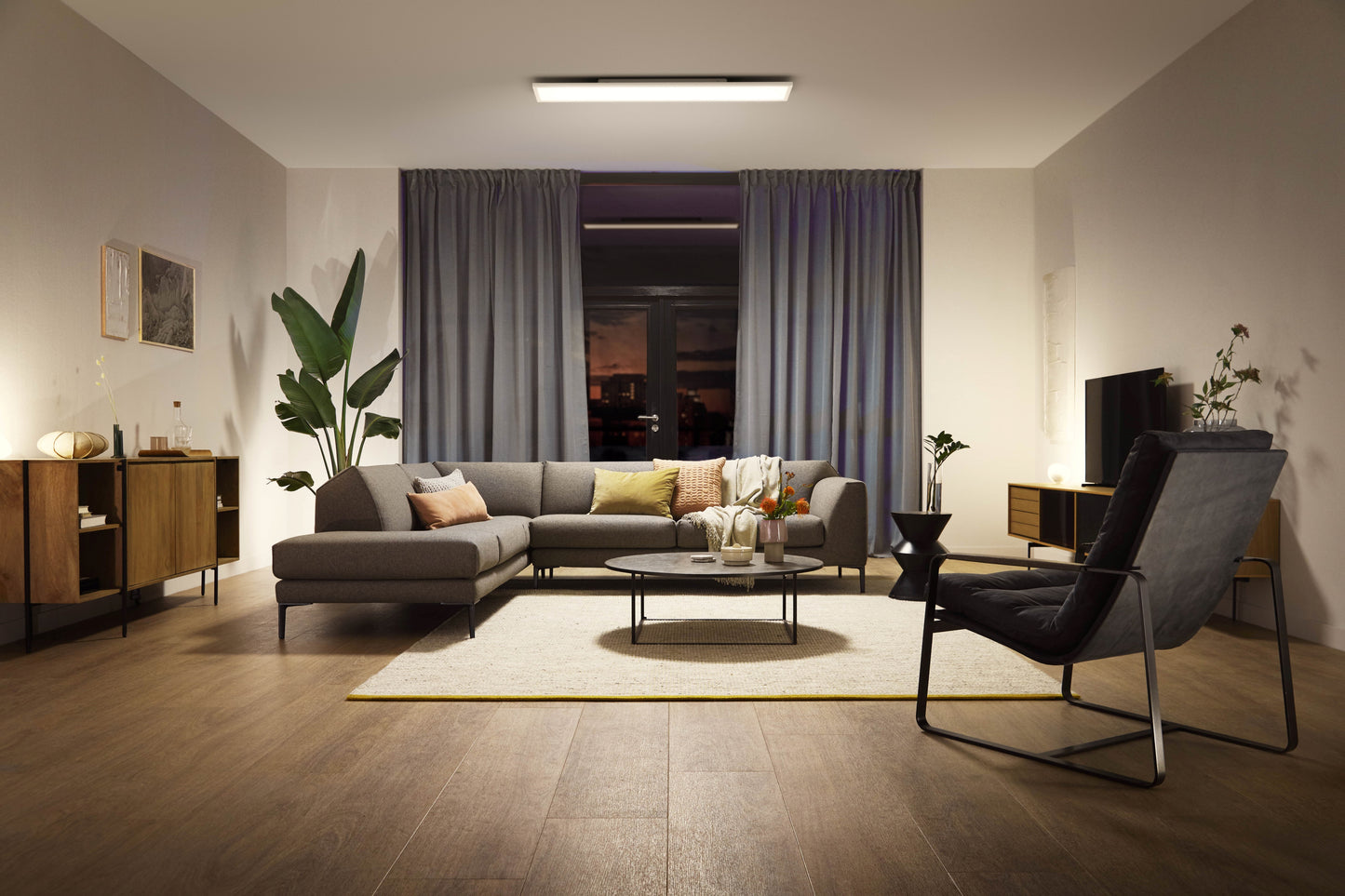 Philips Hue Aurelle Hue Loftlampe Rektangulært 30*120