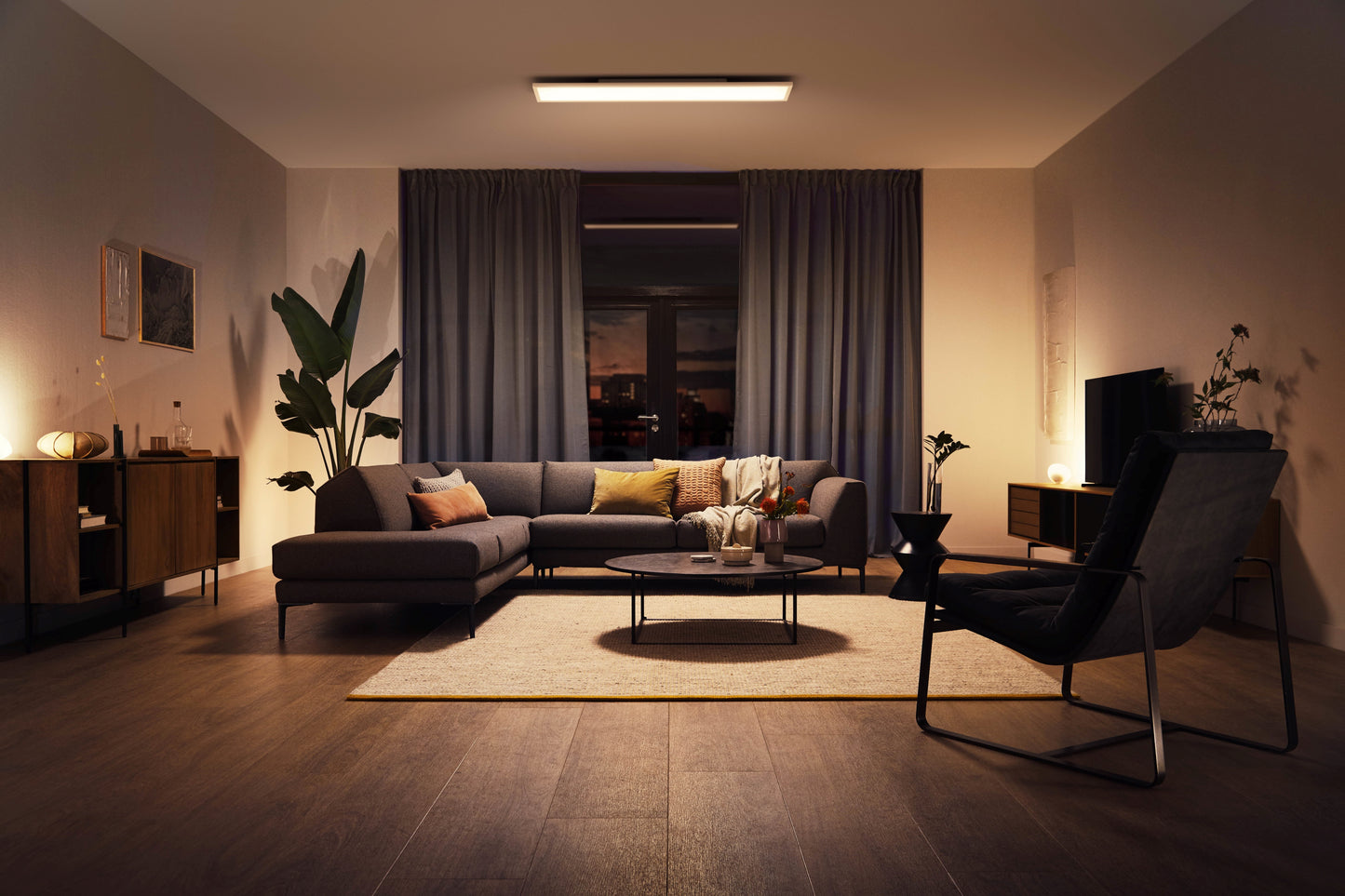Philips Hue Aurelle Hue Loftlampe Rektangulært 30*120